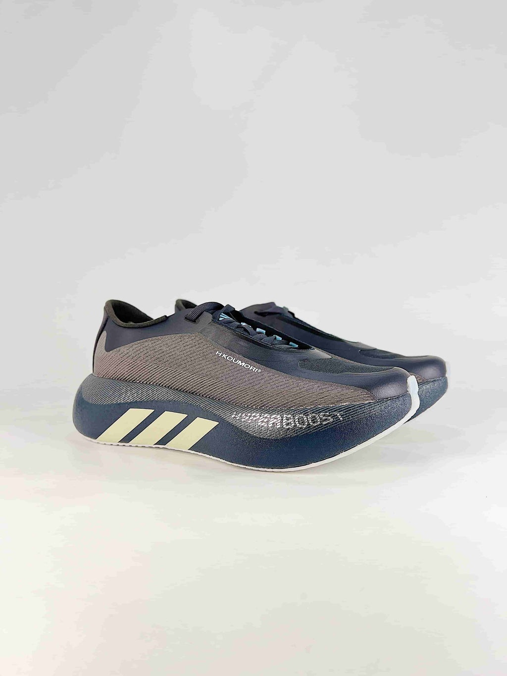 adidas Hyperboost Edge "Navy Grey Cream" Unisex Running Shoes-Classic sneakers，Adidas Women's Shoe Sale / Men's Shoe Sale