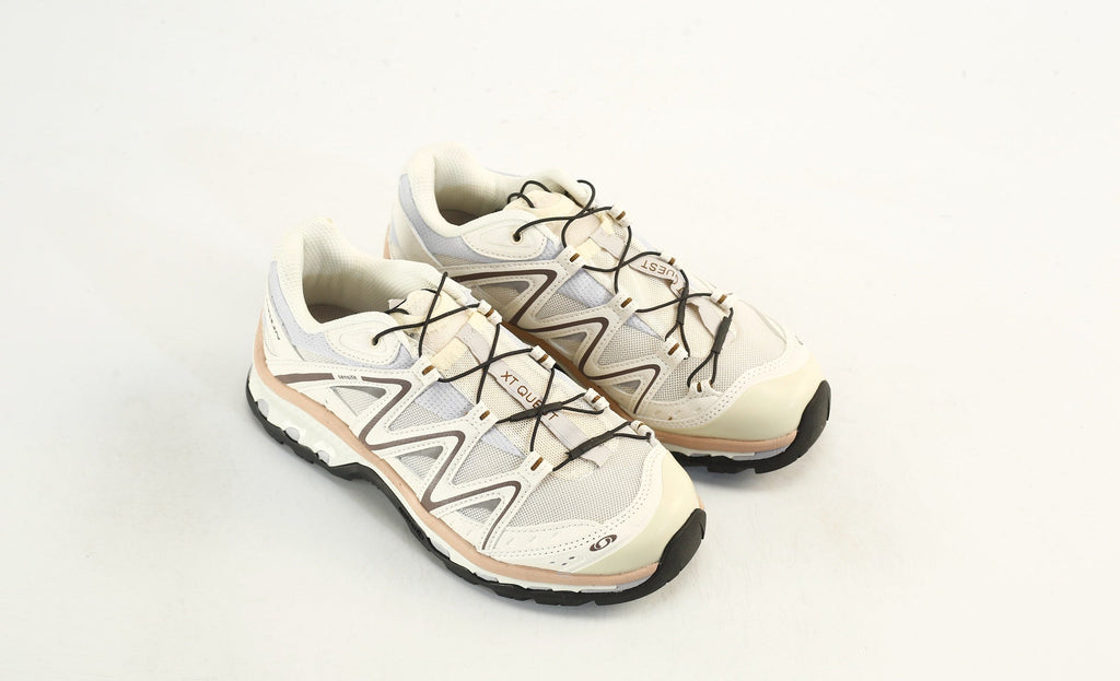 Salomon XT-QUEST Outdoor Hiking Sneakers "Vanilla Ice Mocha"