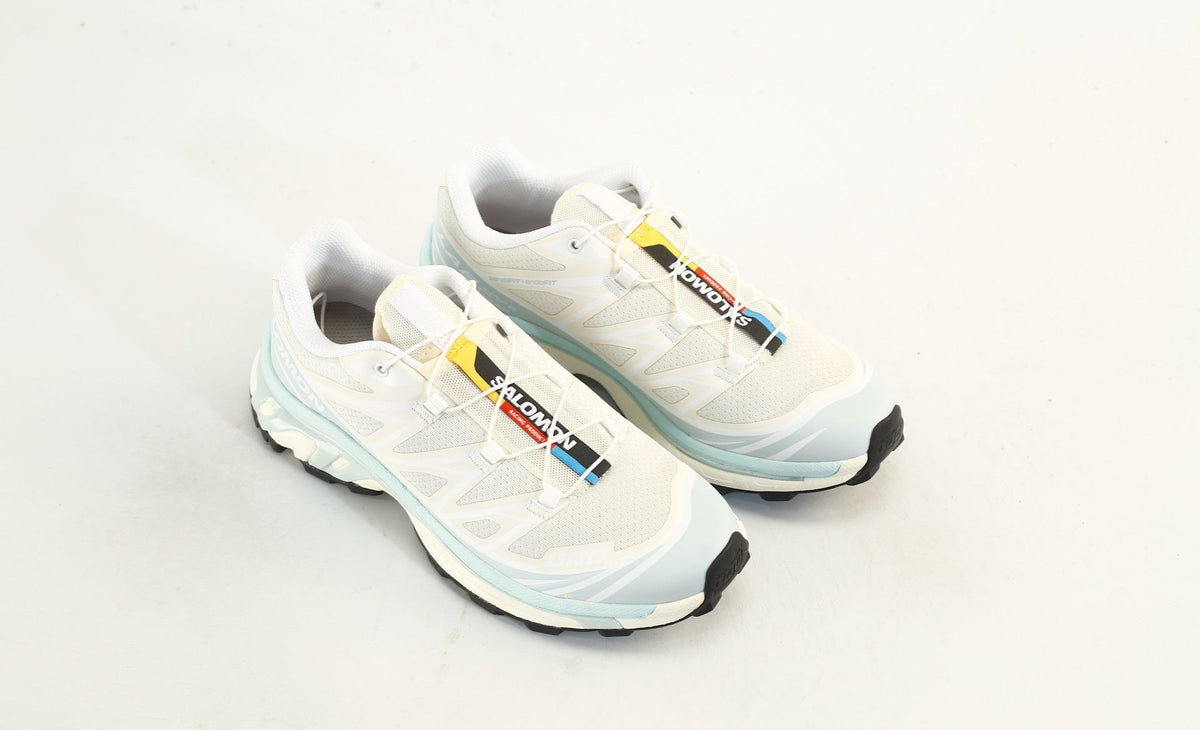 Salomon S-LAB XT-6 Men Women Outdoor Trail Running Shoes "Cream Light Blue"