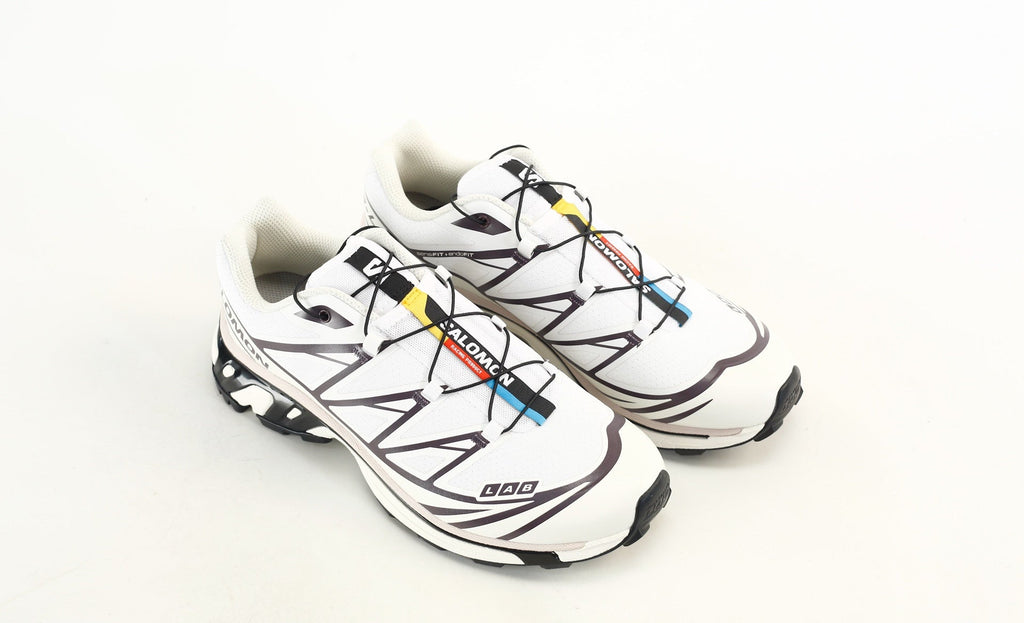 Salomon S-LAB XT-6 Men Women Outdoor Trail Running Shoes "White Dark Purple"