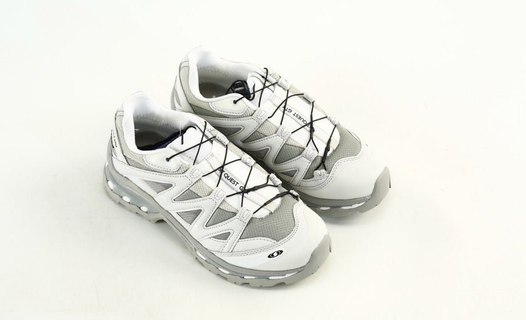 Salomon XT Quest GTX Outdoor Hiking Shoes "White Grey"- outdoor hiking shoes/Women's Shoe Sale / Men's Shoe Sale