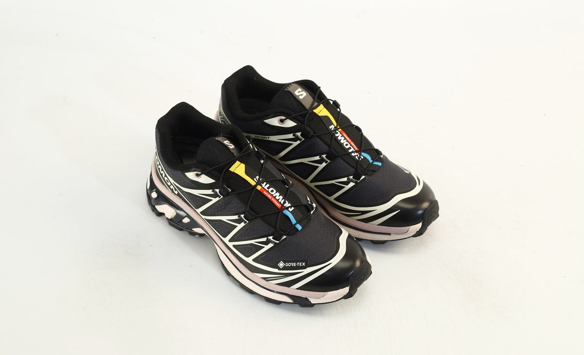 Salomon XT-6 GTX Trail Running Shoes "Black Light Pink"- outdoor hiking shoes/Women's Shoe Sale / Men's Shoe Sale
