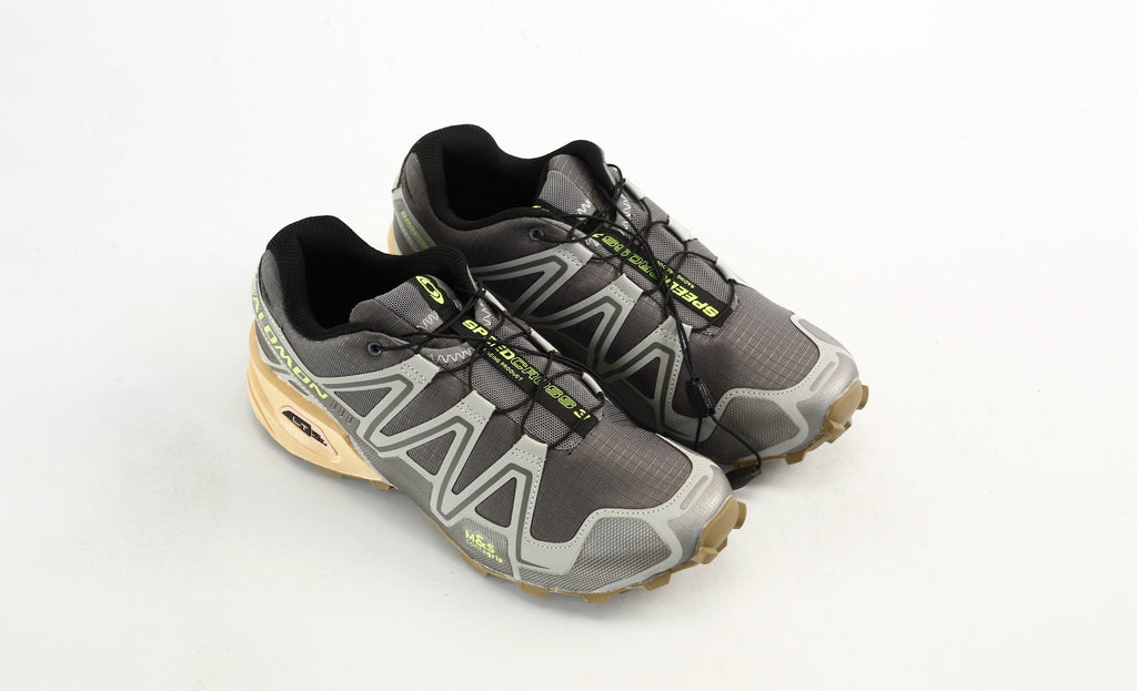 Salomon Speedcross 3 Trail Running Shoes "Grey Gum"- outdoor hiking shoes/Women's Shoe Sale / Men's Shoe Sale
