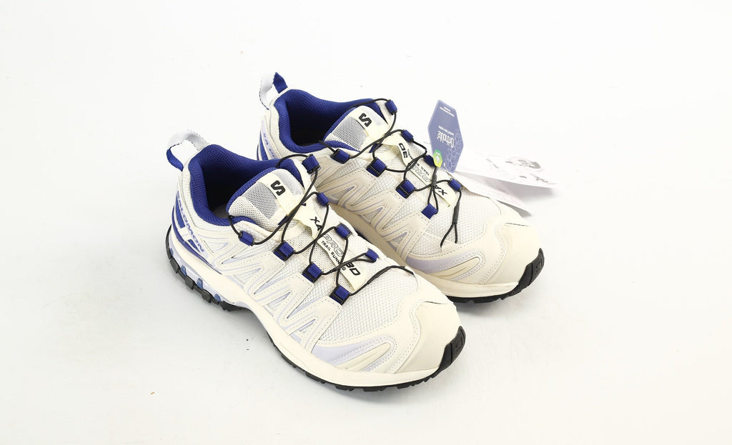 Salomon XA PRO 3D "Cream White Blue"- outdoor hiking shoes/Women's Shoe Sale / Men's Shoe Sale
