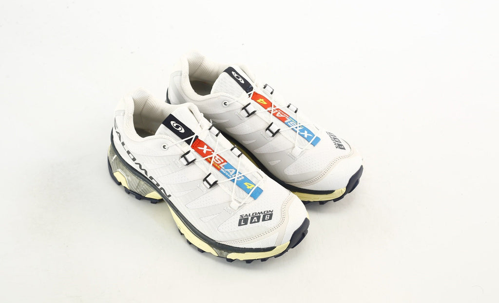 Salomon XT-4 S/LAB OG Men's Trail Running Sneakers "White Vanilla"- outdoor hiking shoes/Women's Shoe Sale / Men's Shoe Sale