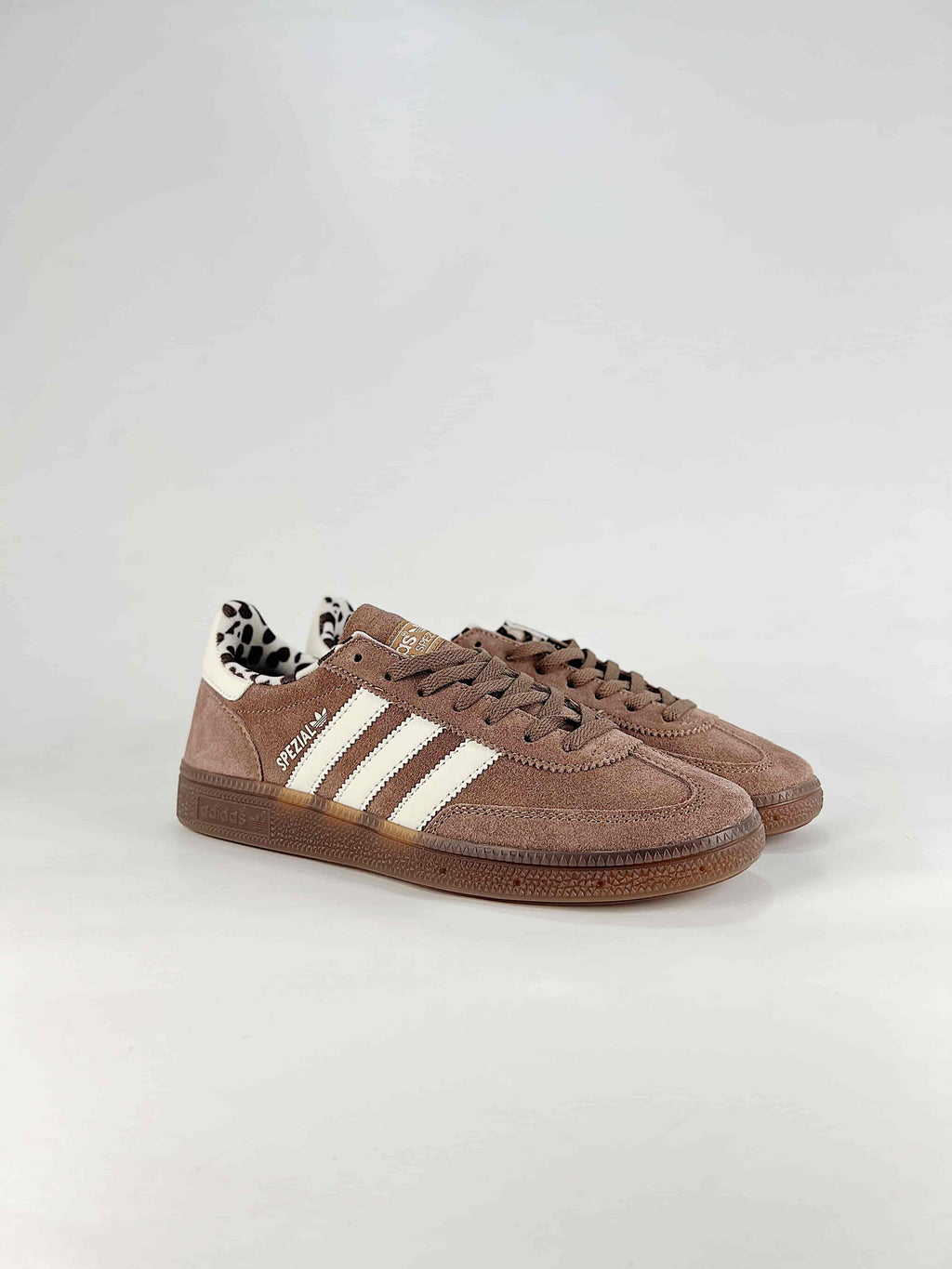 Adidas Originals Handball Spezial "Brown Leopard Gum" Sneakers-Classic sneakers，Adidas Women's Shoe Sale / Men's Shoe Sale