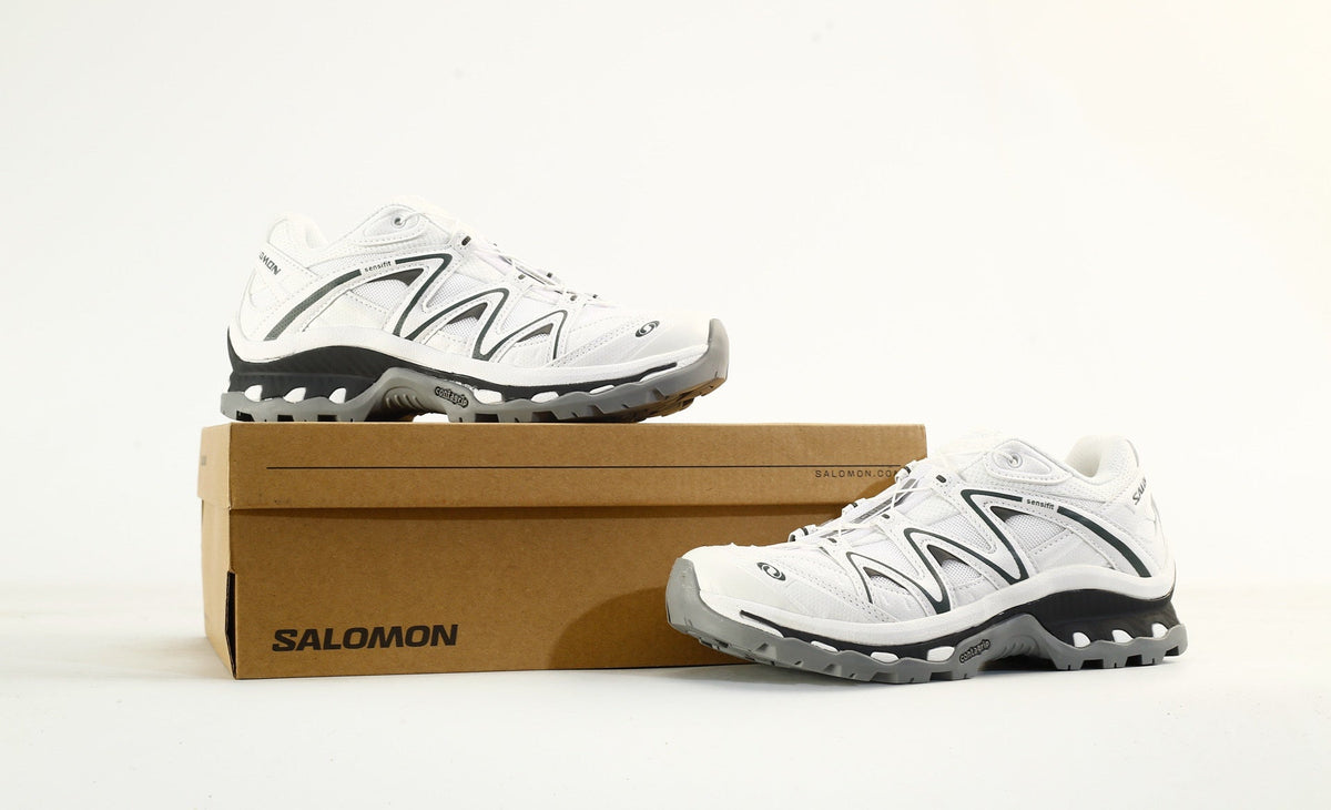 Salomon XT Quest Outdoor Hiking Shoes "White Dark Green"