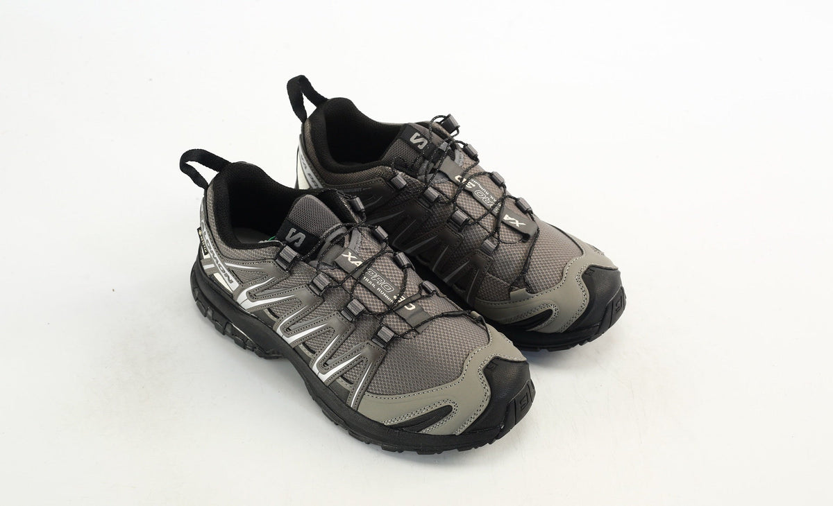 Salomon XA PRO 3D GTX "Grey Black"- outdoor hiking shoes/Women's Shoe Sale / Men's Shoe Sale