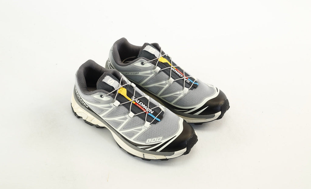 Salomon S-LAB XT-6 Men's Trail Running Shoes "Grey Black"- outdoor hiking shoes/Women's Shoe Sale / Men's Shoe Sale