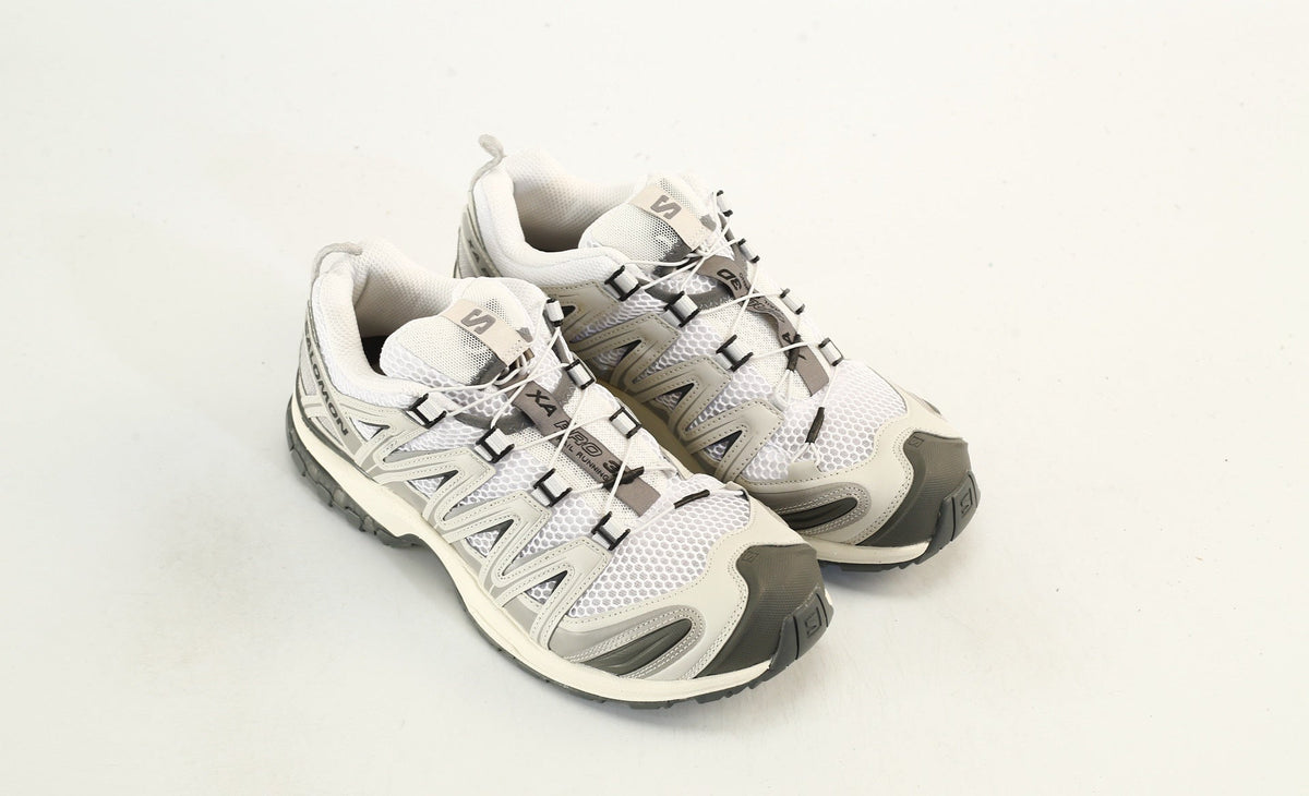 Salomon XA PRO 3D "White Grey" Outdoor Trail Hiking Shoes