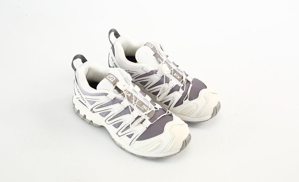 Salomon XA PRO 3D Trail Running Shoes "White Purple Grey"- outdoor hiking shoes/Women's Shoe Sale / Men's Shoe Sale