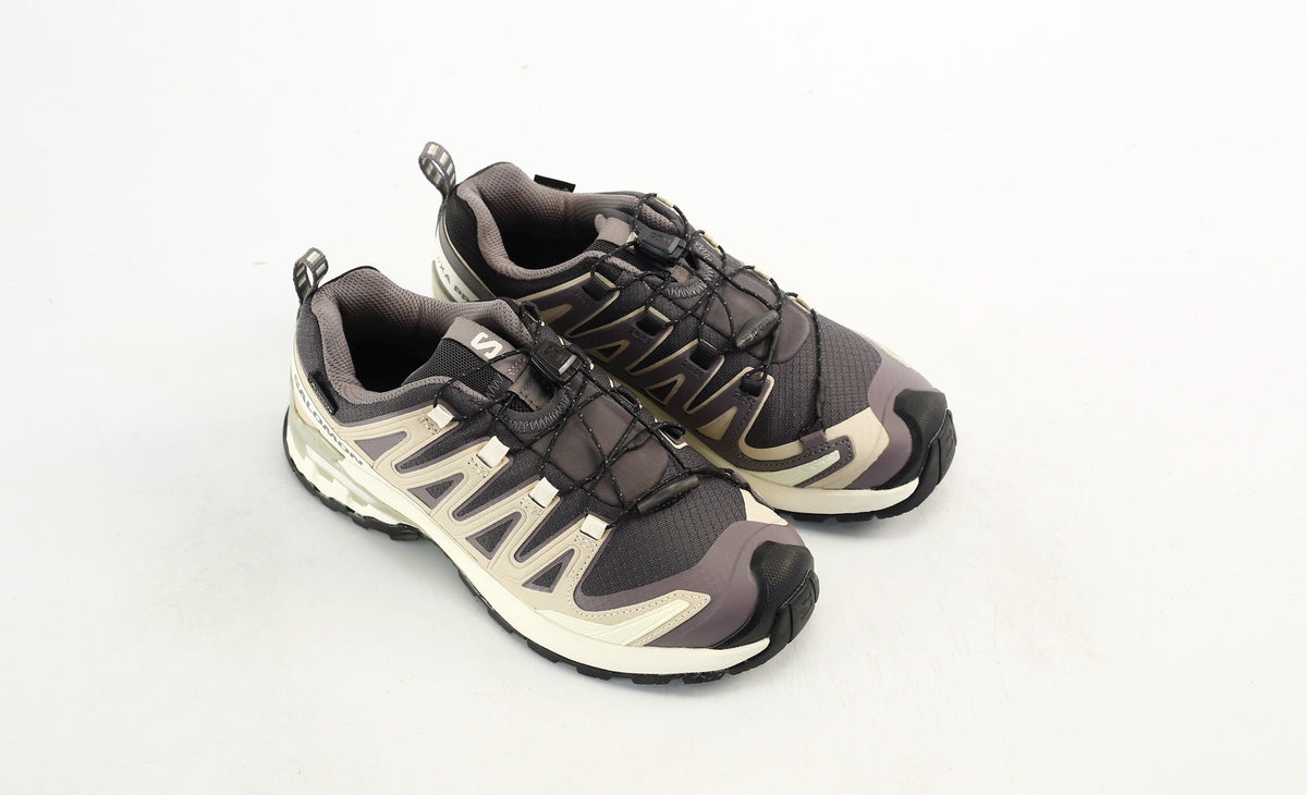Salomon XA PRO 3D "Purple Beige" Outdoor Hiking Shoes- outdoor hiking shoes/Women's Shoe Sale / Men's Shoe Sale