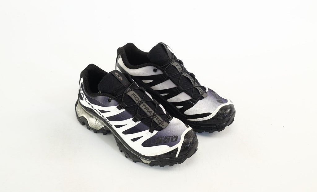 Salomon XT-4 S/LAB OG Men's Trail Running Sneakers "Black White Purple"- outdoor hiking shoes/Women's Shoe Sale / Men's Shoe Sale