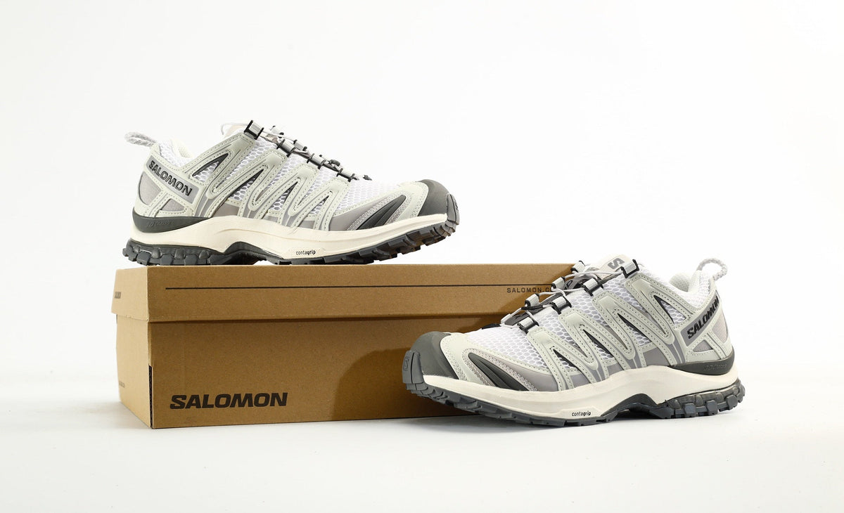 Salomon XA Pro 3D Men Trail Running Hiking Shoes "White Light Grey"