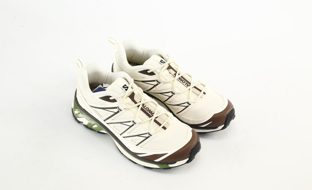 Salomon XT 6 Expanse Men's Trail Running Hiking Shoes "Cream Brown Green"- outdoor hiking shoes/Women's Shoe Sale / Men's Shoe Sale