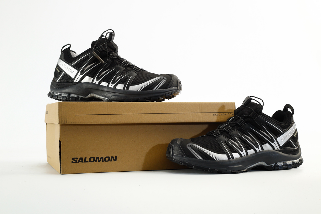 Salomon XA Pro 3D GTX Black Silver Men Outdoor Hiking Shoes