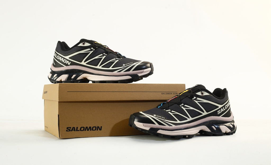 Salomon XT-6 GTX Trail Running Shoes "Black Light Pink"- outdoor hiking shoes/Women's Shoe Sale / Men's Shoe Sale