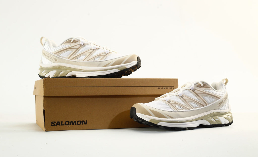 Salomon XT-6 Expanse Men Women Outdoor Trail Running Shoes "White Beige"