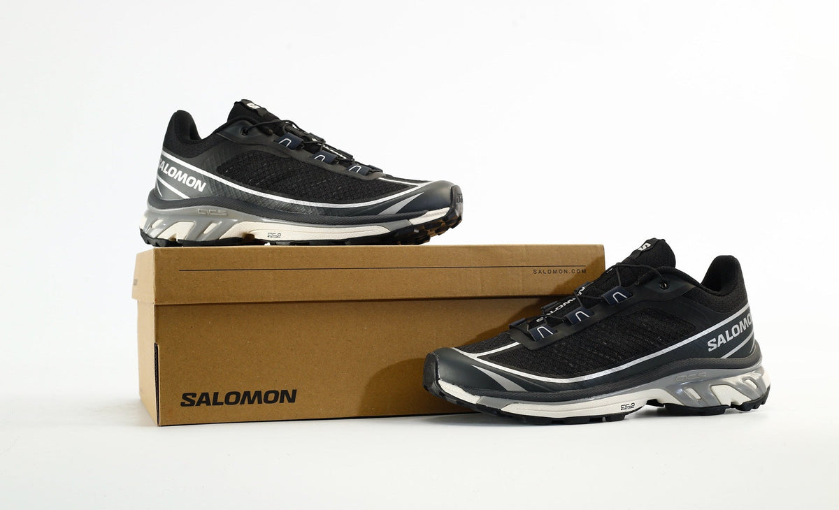 Salomon XT-6 FT Men Women Outdoor Trail Hiking Shoes "Black Silver Grey"