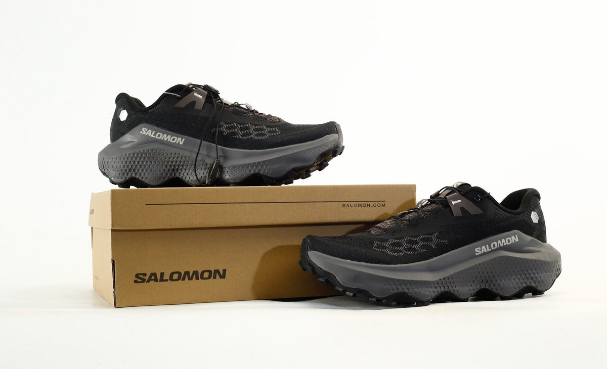 Salomon Ultra Glide 4 Men's Trail Running Shoes "Black / Magnet"- outdoor hiking shoes/Women's Shoe Sale / Men's Shoe Sale