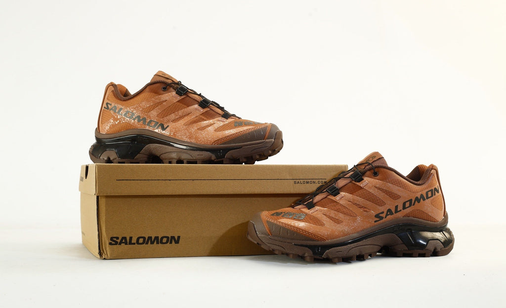 Salomon XT-4 S/LAB OG Men's Trail Running Sneakers "Rust Brown"- outdoor hiking shoes/Women's Shoe Sale / Men's Shoe Sale