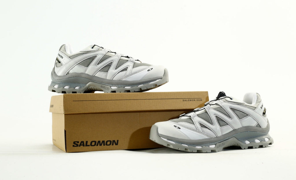 Salomon XT Quest GTX Outdoor Hiking Shoes "White Grey"- outdoor hiking shoes/Women's Shoe Sale / Men's Shoe Sale