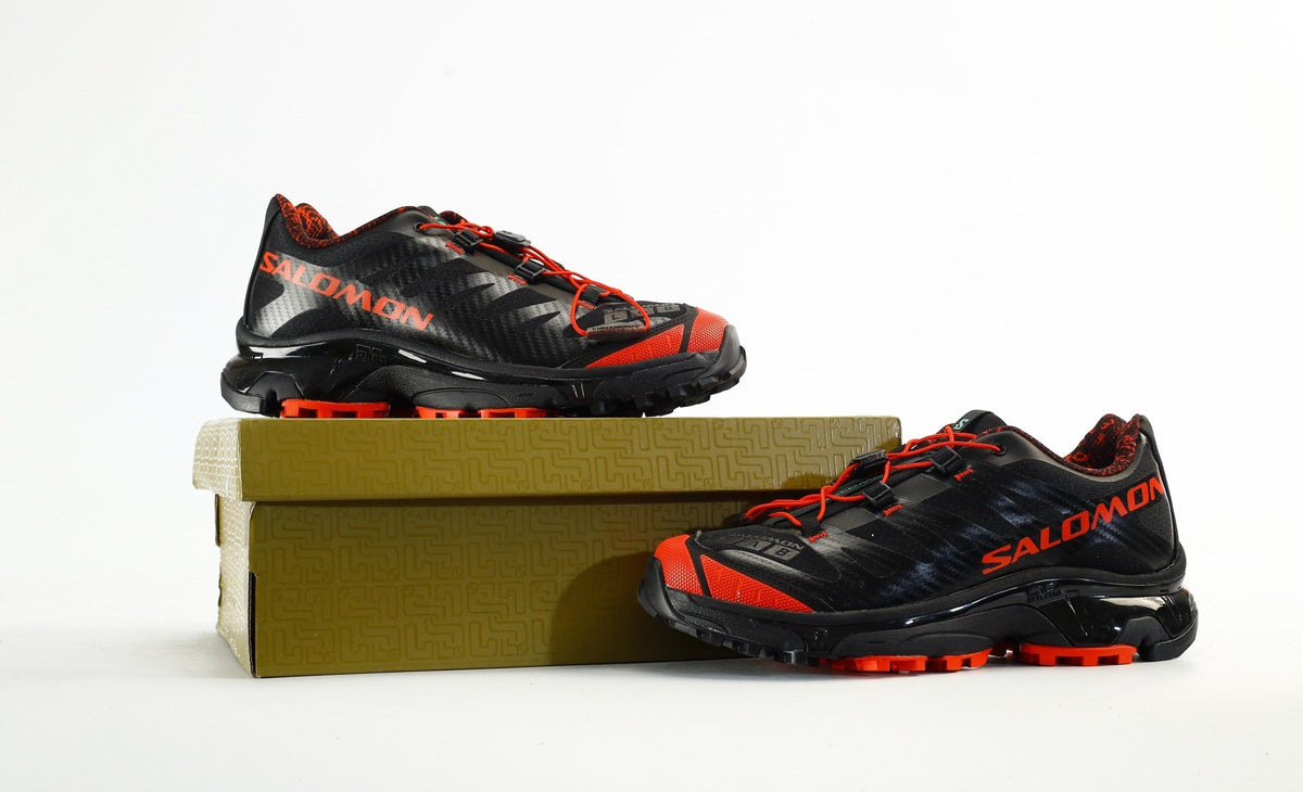 Salomon XT-4 OG JJJJound Men's Outdoor Sneakers "Black / Orange"- outdoor hiking shoes/Women's Shoe Sale / Men's Shoe Sale