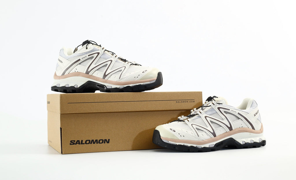 Salomon XT Quest Outdoor Hiking Shoes "White & Brown"- outdoor hiking shoes/Women's Shoe Sale / Men's Shoe Sale
