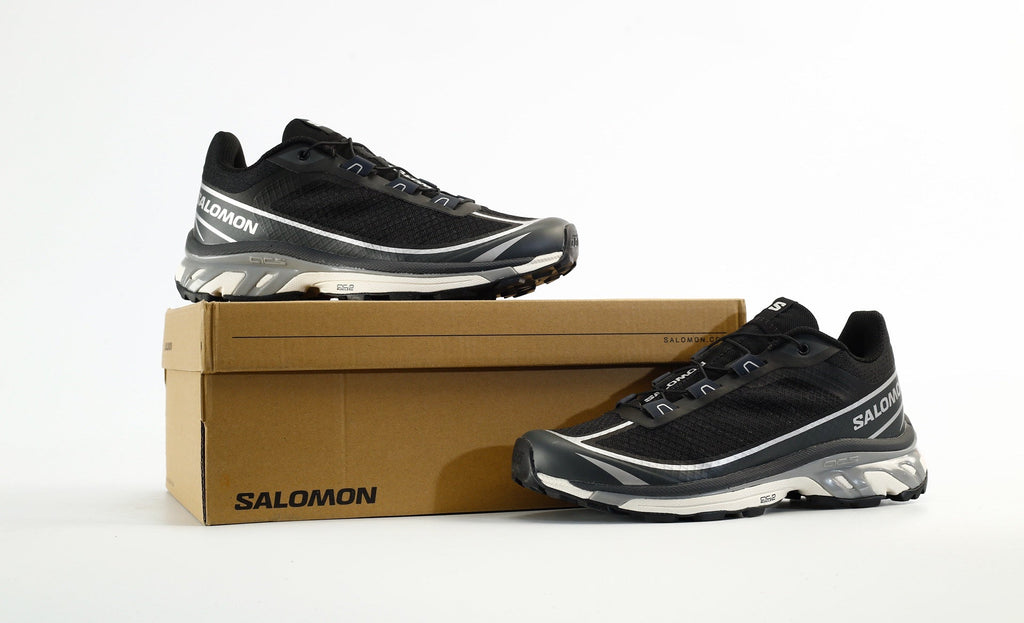 Salomon XT-6 FT Men's Trail Running Shoes "Black Silver Grey"- outdoor hiking shoes/Women's Shoe Sale / Men's Shoe Sale