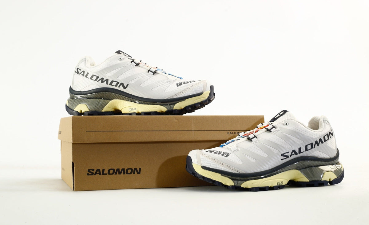 Salomon XT-4 S/LAB OG Men's Trail Running Sneakers "White Vanilla"- outdoor hiking shoes/Women's Shoe Sale / Men's Shoe Sale