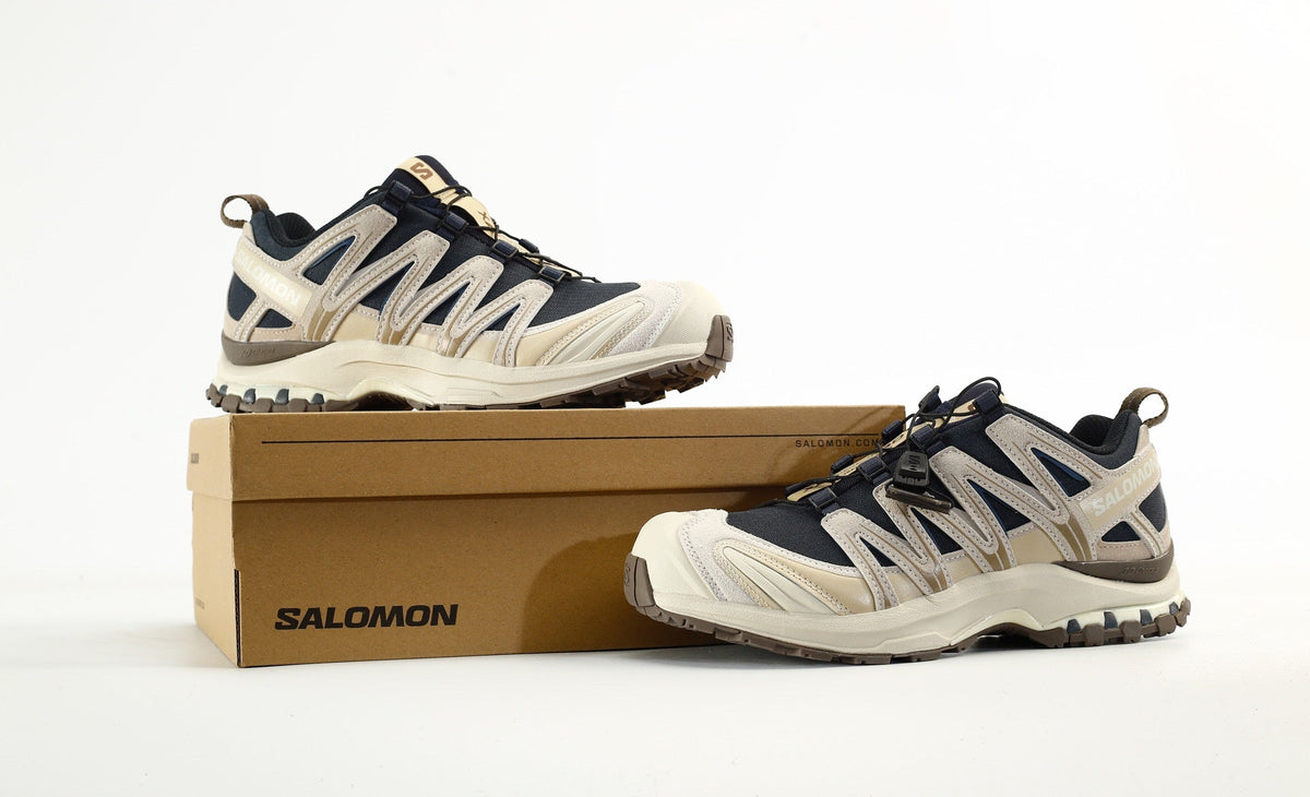 Salomon XA PRO 3D "Navy Beige"- outdoor hiking shoes/Women's Shoe Sale / Men's Shoe Sale