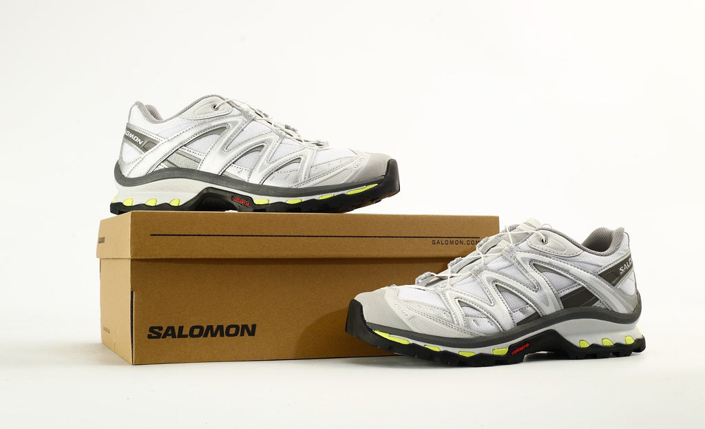 Salomon XT-Quest Trail Running & Hiking Shoes, “White/Lunar Rock/Black”