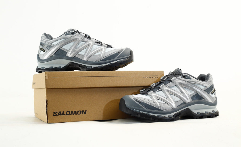 Salomon XT-Quest GORE-TEX Trail Running & Hiking Shoes, “Ghost Gray/Lunar Rock/White”